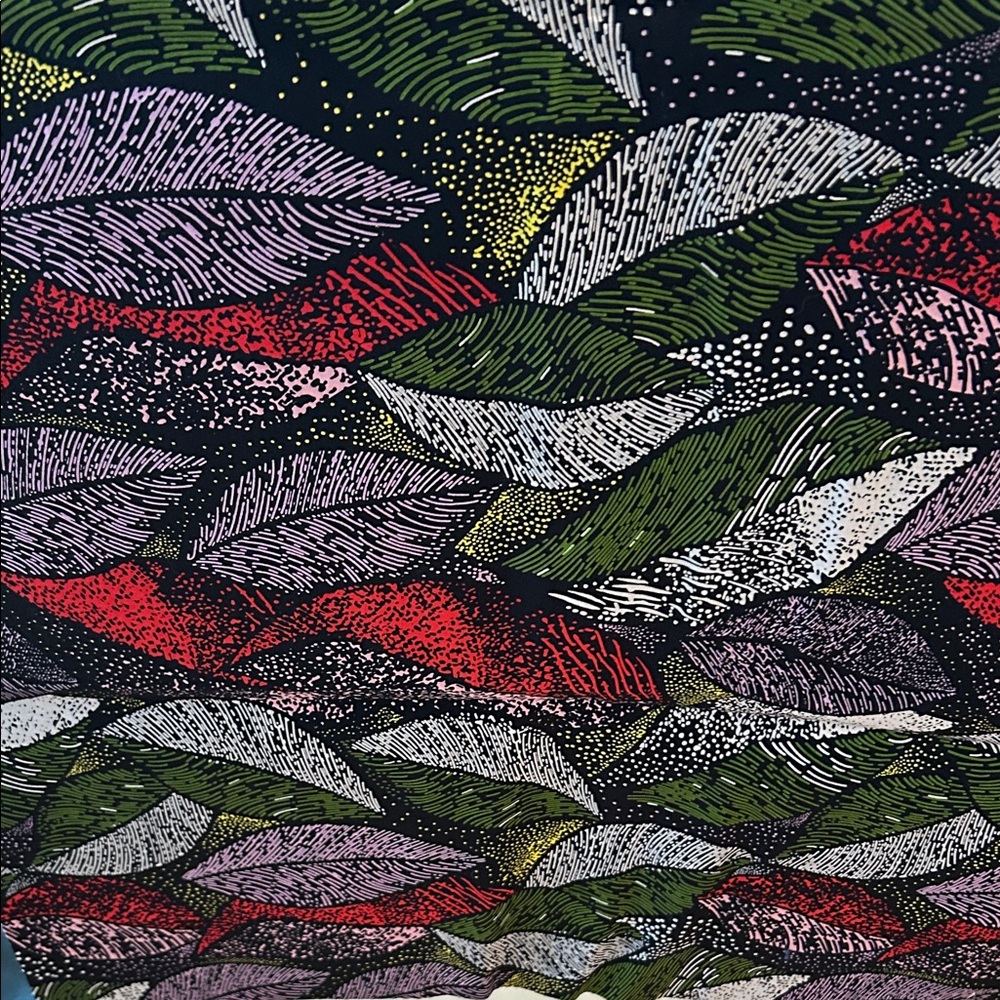 Fabric from Kenya.